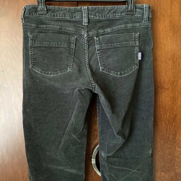 Patagonia Pants - Women’s Patagonia Organic Cotton Corduroy pants Dark Gray / Slate size 29